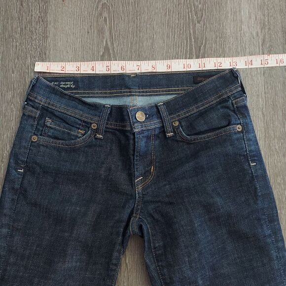 Citizens of Humanity Ava #142 Low Waist Straight Leg Stretch Jeans Sz 26 - Picture 8 of 12